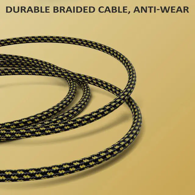 Alt view image 7 of 7 - USB C to Ethernet Cable 6 FT, USB 3.0 Type-C to RJ45 Cord, FTP, 1Gbps Shielded Internet LAN Network Cable, Thunderbolt 3/4 Compatible with MacBook Pro, iPhone 16/15 Series, iPad Pro, Dell XPS, More