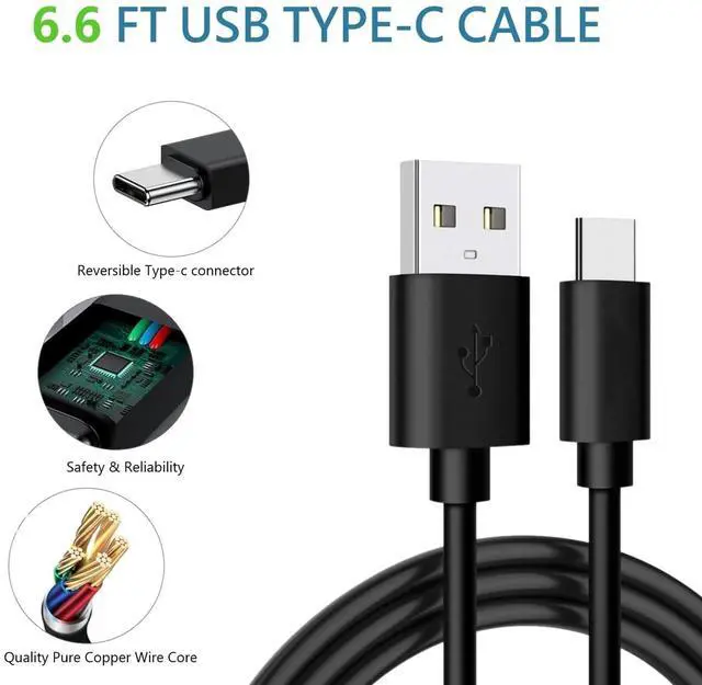 Alt view image 4 of 7 - A15 A16 A55 A25 A35 A05 C55 Type C Charger Fast Charging Type C Cable 6FT USB Wall Charger Block Android Phone Charger for Samsung Galaxy S10/S10+/S20/S20/S21/S22+/S23/S24/S25/Plus/Ultra/FE,Note 10/20