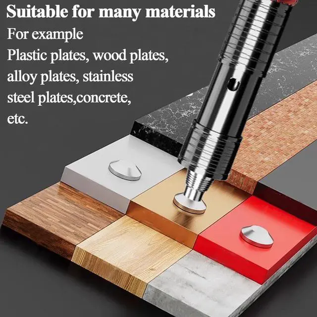 Alt view image 2 of 7 - DLronwey Concrete Nail Gun Kit with 120pcs Nails,5 Speed Adjustable Manual Mini Steel Nail Gun,Portable Nailer Gun, Wood working and Decoration- Built in Air Nailer for Red Brick Walls,Concrete Walls