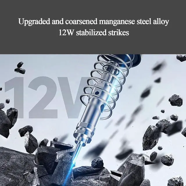 Alt view image 5 of 7 - DLronwey Concrete Nail Gun Kit with 120pcs Nails,5 Speed Adjustable Manual Mini Steel Nail Gun,Portable Nailer Gun, Wood working and Decoration- Built in Air Nailer for Red Brick Walls,Concrete Walls