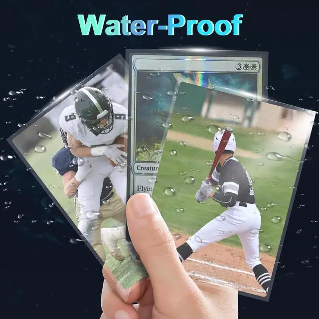 Alt view image 4 of 6 - 700 Counts Clear Card Sleeves,Penny Sleeves for Trading Cards,Top Loaders for Cards Fit for Baseball Card Sleeves,Sports Card, Football Card, Game Card,MTG Card