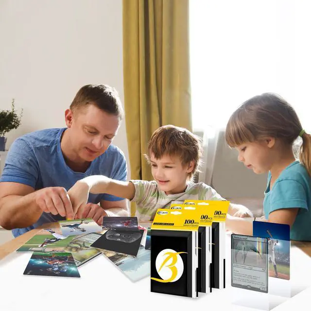 Alt view image 6 of 6 - 700 Counts Clear Card Sleeves,Penny Sleeves for Trading Cards,Top Loaders for Cards Fit for Baseball Card Sleeves,Sports Card, Football Card, Game Card,MTG Card