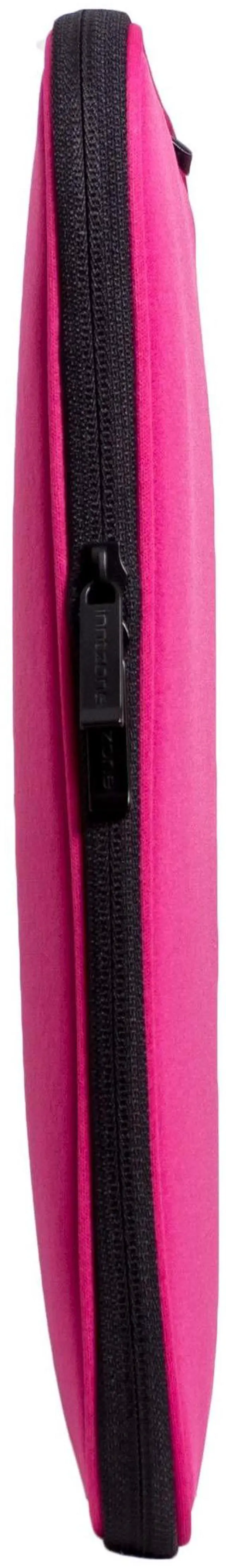 Alt view image 3 of 7 - Inntzone Laptop Sleeve 15.6 Inch Foldable Slim Case Lightweight Bag Notebook Computer Carrying Flip Cover (Pink)
