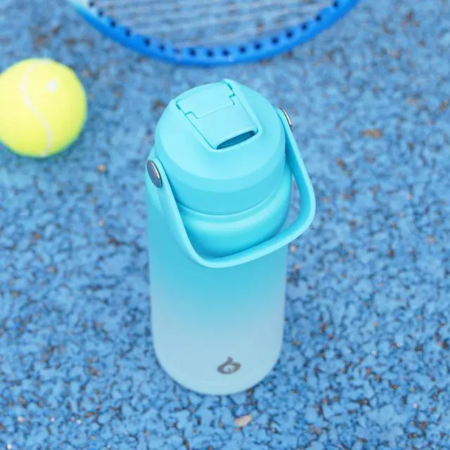 Alt view image 7 of 7 - BJPKPK Water Bottle with Straw Lid, 32oz Vacuum Insulated Water Bottles, Metal Stainless Steel Thermos for Sports, Travel, BPA Free Leak Proof Thermos, Cups, Flasks, Tumblers,Charming Red