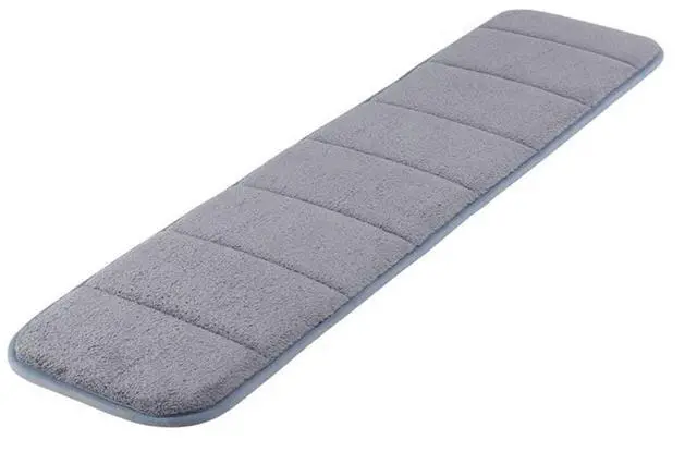 Main image of Upgraded Computer Wrist Elbow Pad, Creatiee Premium Memory Cotton Desktop Keyboard Arm Rest Support Mat for Office Desktop Working Gaming - Less Elbow Pain(Long-Sized, 7.9 x 31.5 inch)(Gray)