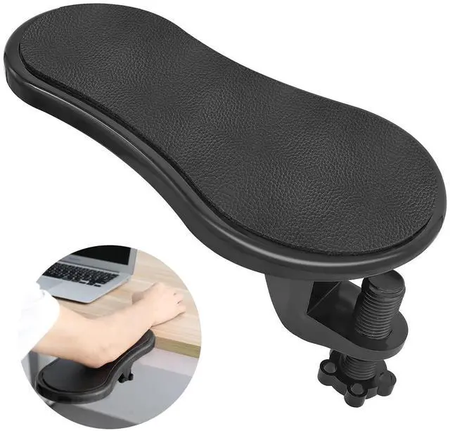 Main image of Arm Rest Support for Desk, Rotating Adjustable Computer Desk Armrest Extender, Relieve Stress, Eliminate Pain, Reduce Office Occupational Chronic