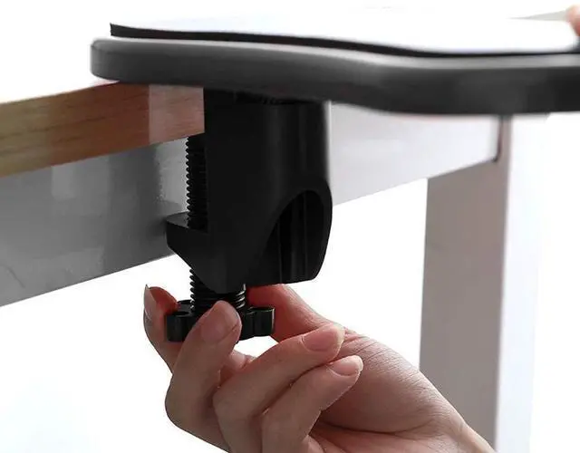 Alt view image 4 of 7 - Arm Rest Support for Desk, Rotating Adjustable Computer Desk Armrest Extender, Relieve Stress, Eliminate Pain, Reduce Office Occupational Chronic