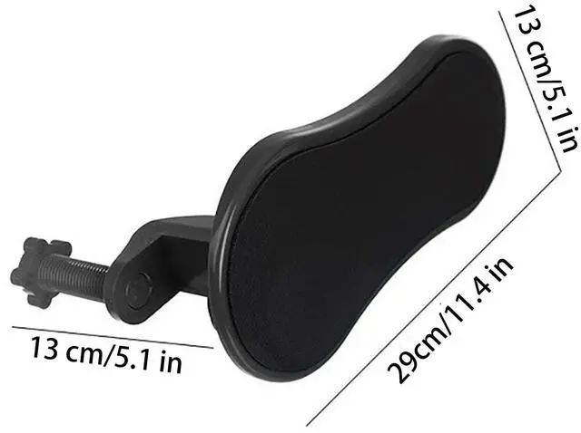 Alt view image 7 of 7 - Arm Rest Support for Desk, Rotating Adjustable Computer Desk Armrest Extender, Relieve Stress, Eliminate Pain, Reduce Office Occupational Chronic