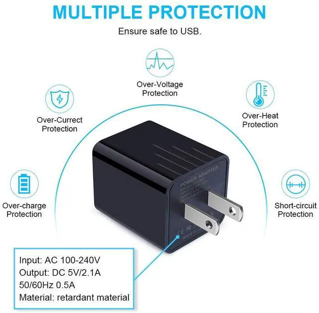 Alt view image 6 of 7 - USB Charger for Samsung Galaxy S25 Ultra S24 FE A10E A50 A70 A80 S23 S22 S21 S20 S10E S9 A16 5G A15 A03s A04s A14 A13 A53 A54 A55 A51 A11 A21, Car Adapter, Wall Charger Plug Type C Fast Charging Cable