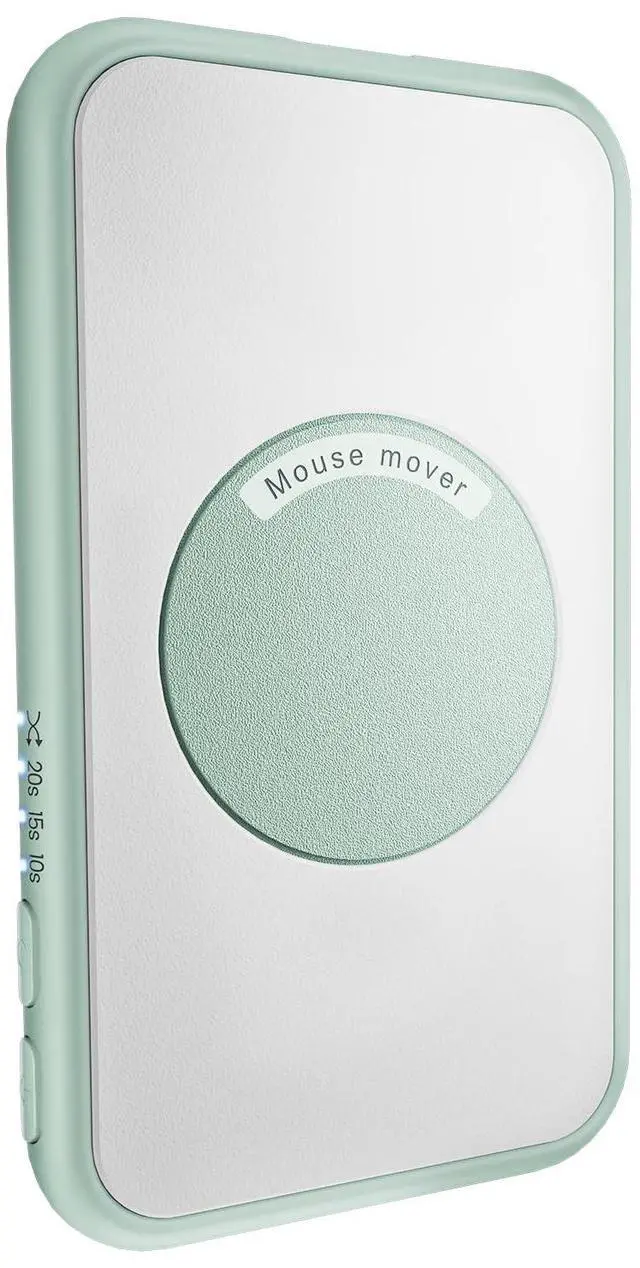 Main image of EAXBUX Ultra-Slim Mouse Jiggler,100% Undetectable Mouse Mover Jiggler Device Shaker with Adjustable Spinning Time,Random Movement,Gifts for Keeping PC/Laptop Active & Secure to Improve Work Efficiency