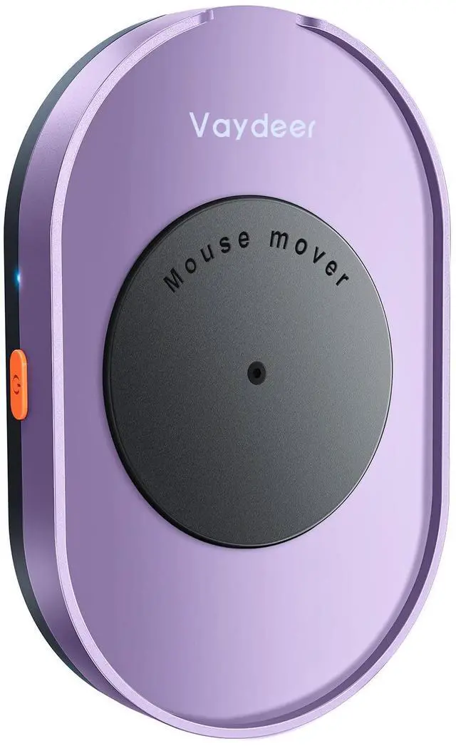 Main image of Vaydeer Undetectable Mouse Mover, M4 Mouse Jiggler Device with ON/Off Switch, Driver-Free Shaker Wiggler Mouse Movement Simulation for Computer Awakening, Gift Ideal for Men/Women (Light Purple)