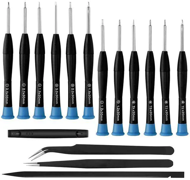 Main image of 17 PCS Screwdriver Set, Screwdrivers Repair kit With different sizes of Flathead Phillips & Torx screwdriver, Professional Repair Tool for for Xbox, phone, PS4, Macbook, Watch, Electronics