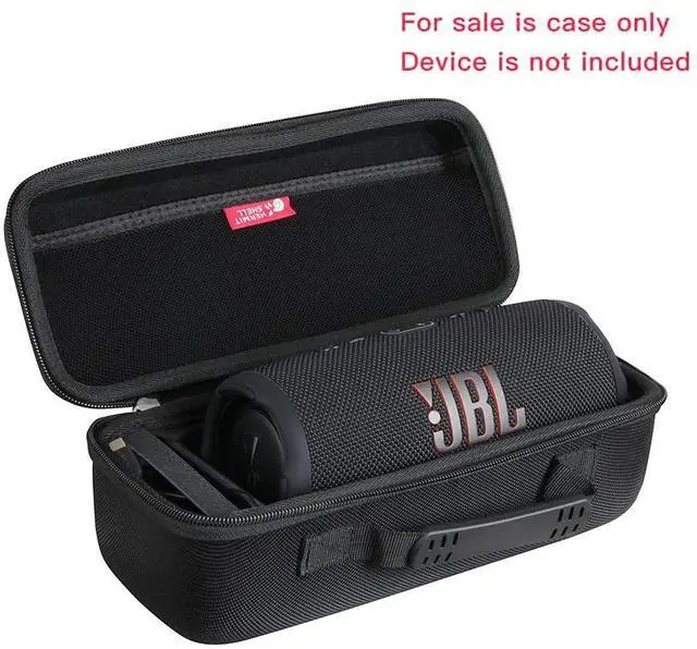 Alt view image 2 of 7 - Hermitshell Travel Case for JBL Charge 5 / JBL Charge 4 Portable Bluetooth Speaker (Black)