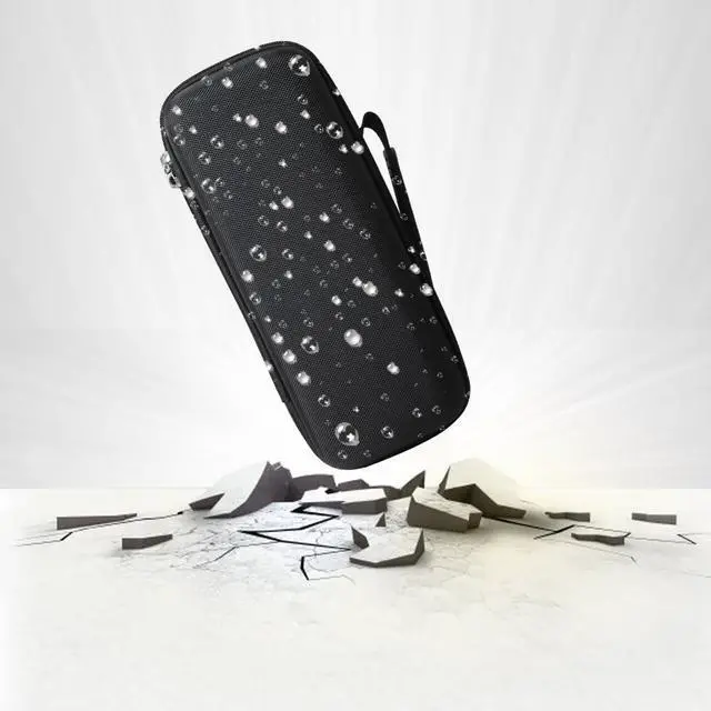 Alt view image 7 of 7 - Hermitshell Travel Case for JBL Charge 5 / JBL Charge 4 Portable Bluetooth Speaker (Black)