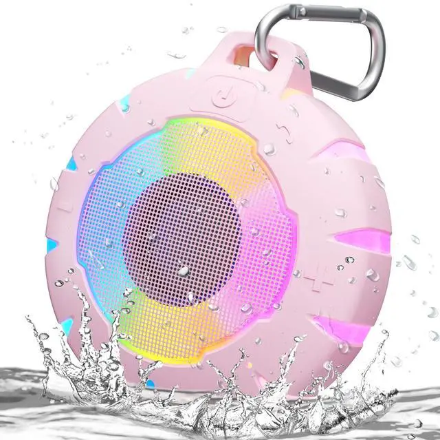 Main image of HEYSONG Waterproof Shower Bluetooth Speaker, Durable & Portable with Clear Sound, Ideal for Shower, Pool, Beach & Kayaking  Great Gift for Girls, Women