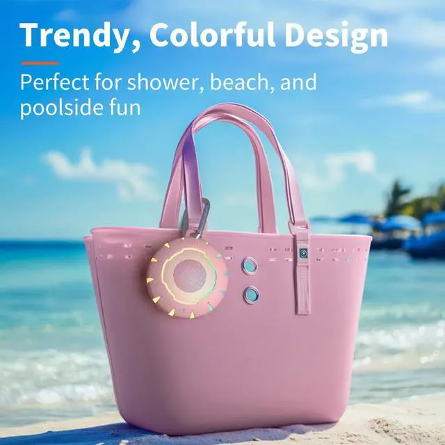 Alt view image 6 of 7 - HEYSONG Waterproof Shower Bluetooth Speaker, Durable & Portable with Clear Sound, Ideal for Shower, Pool, Beach & Kayaking  Great Gift for Girls, Women