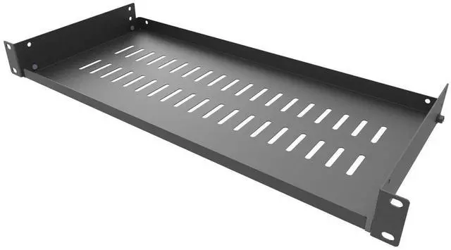 Main image of Jingchengmei 1U Disassembled Vented Cantilever Server Rack Mount Shelf 8"(203mm) Depth for 19-Inch Network/AV Equipment Rack and Cabinet(1U8V)
