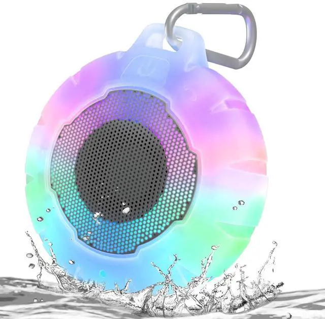 Main image of HEYSONG Waterproof Shower Bluetooth Speaker, Durable & Portable with Clear Sound, Ideal for Shower, Pool, Beach & Kayaking  Great Gift for All Ages