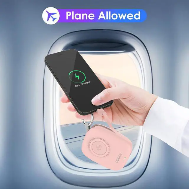 Alt view image 7 of 7 - Small Portable Charger 5000mAh,iWatch Wireless Charger Mini Power Bank with Built-in Cable,Travel Keychain Charger for Apple Watch 11/10/9/8/Ultra/7/6/Se/5/4,iPhone 17/16/15/14/13/12,Android Phone