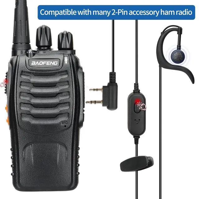 Alt view image 6 of 7 - Walkie Talkies Long Range Walkie Talkie for Adults Rechargeable Radio Walkie Talkie 2 Way Radios Copy Frequency Handheld Two Way Radios Transceiver Walky Talky with Base Charger for Camping(2 Pack)