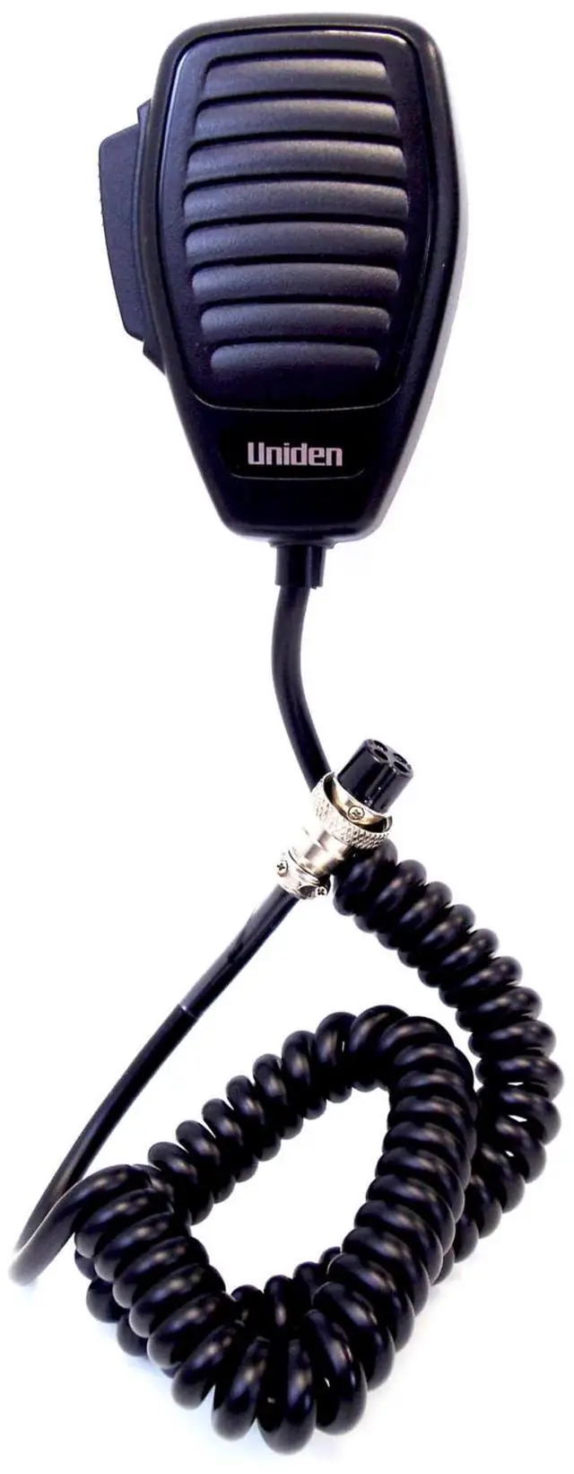 Main image of Uniden BC645 4-Pin Microphone replacement for CB Radios, Comfortable Ergonomic Design, Rugged Construction, Clear Quality Sound, Built for the Professional Driver, Black
