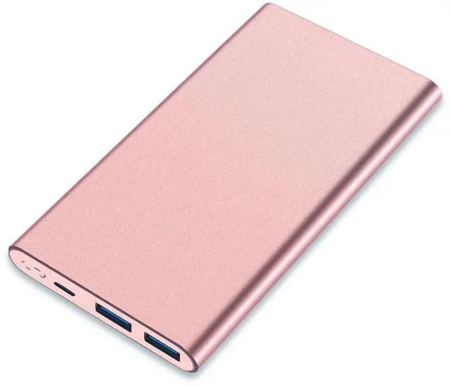 Main image of Portable Charger 12000mAh Power Bank Quick Charge Battery Pack USB C High-Speed 3A Input & Output Powerbank Compatible with iPhone 15 14 13 12 11 Pro Max iPad Samsung Android and More - Pink