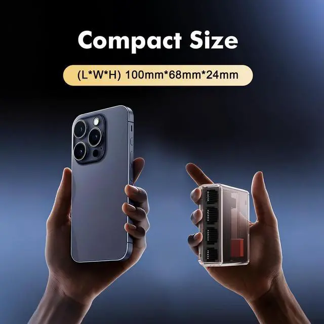 Alt view image 6 of 7 - Gigabit Ethernet Splitter 1 to 4 Port, 1000Mbps High-Speed LAN Adapter with USB Cable, Mini Plastic YuLinca Network Hub, Plug & Play for Router, Modem, PC, IP Camera, Printer, Smart TV