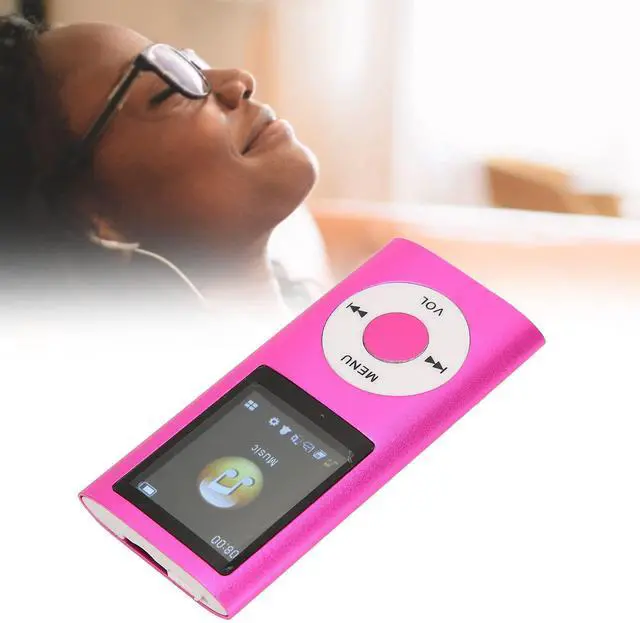 Alt view image 2 of 7 - MP3 Player, Music Player with 1.8in LCD Screen, MP4 Bluetooth Player, Built in Video Play/FM Radio/Voice Recorder/E Book Reader, 8H Playing Time, Supports up to 64GB