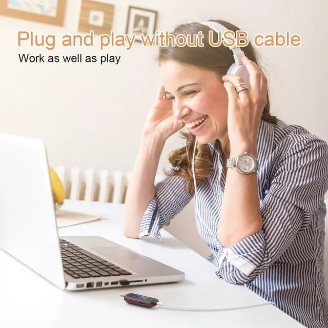 Alt view image 7 of 7 - AGPTEK U3 USB Stick Mp3 Player, 8GB Music Player Supports Replaceable AAA Battery, Recording, FM Radio, Expandable Up to 128GB, Black