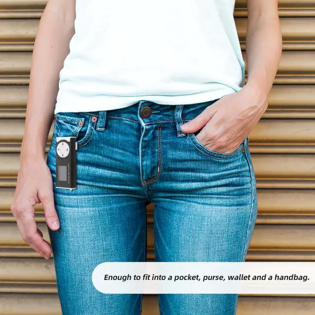 Alt view image 6 of 7 - Mp3 with Screen DigitalMp Player with Micro USB Port Micro Sd Card Mp Player Mp4 Player Digital Player Portable Stylish Mp Player Flashlight Mp3 Clip Mp3 Player Card Slot Music