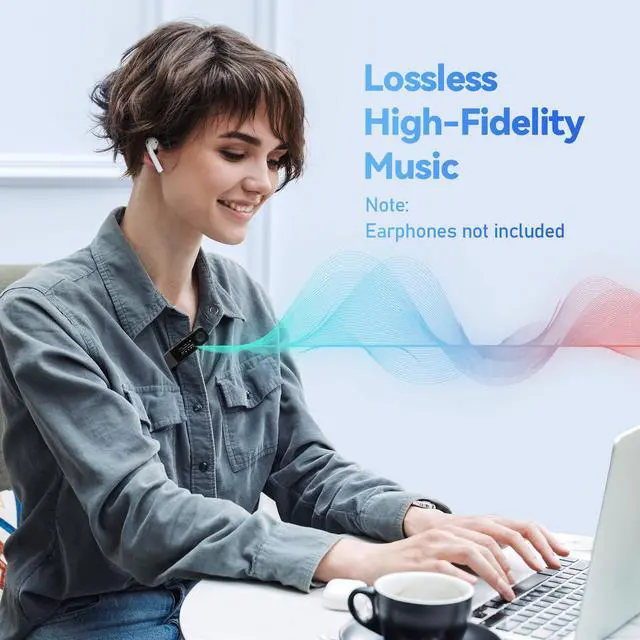 Alt view image 4 of 7 - 64GB USB MP3 Player with Bluetooth, AGPTEK U5PL 2 in 1 Type-C & USB Music Player with Clip, FM Radio, Recording, Support Mobile Phone Connection(Gray)