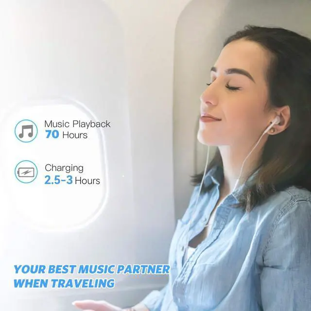 Alt view image 2 of 7 - AGPTEK A02PL 64GB MP3 Player, 70 Hours Playback Lossless Sound Music Player, Supports up to 128GB(Rose Gold)