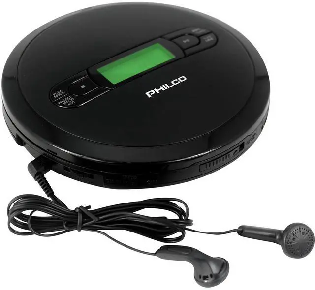 Main image of PHILCO Personal CD Player with MP3 Playback, FM Radio & 60 Second Anti-Shock