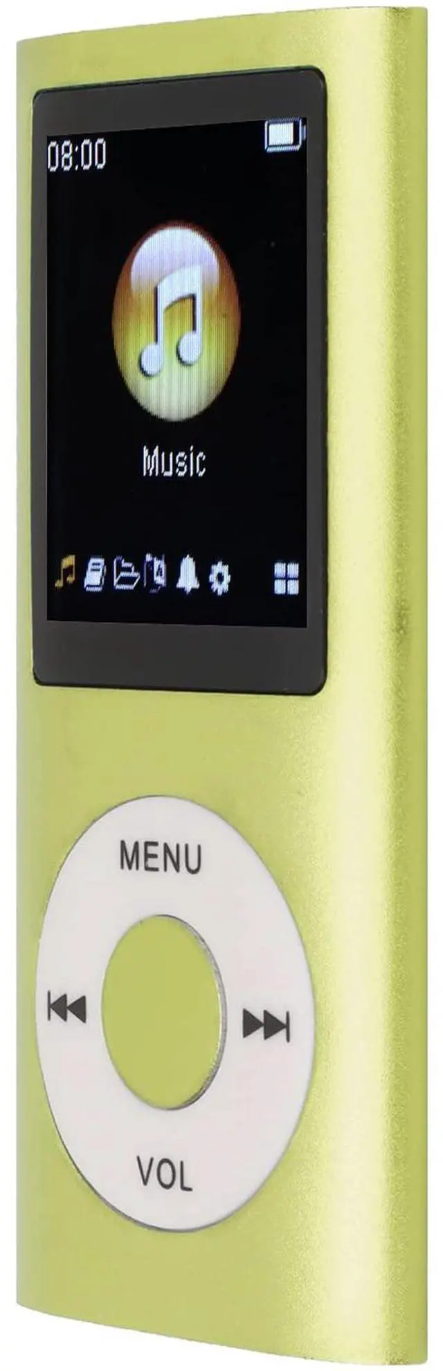 Alt view image 7 of 7 - MP3 Player MP3 Player Stylish Lossless Sound Slim 1.8 Inch LCD Screen Portable Digital Player/Video/Voice Record/FM Radio/E-Book Reader/Photo Viewer(Green)