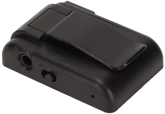 Alt view image 7 of 7 - MP3 Player, Mini Music Player with Memory Card Slot, Portable HiFi Music Player, Back Clip Design, Lightweight, Ideal for Sport, Charging Cable Included (Black)