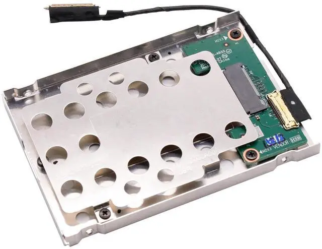 Alt view image 6 of 7 - New NVMe PCIe M.2 SSD Upgrade Adapter Board Bracket Cable Replacement for Lenovo Thinkpad X270 A275 01HW969 SC10M85345 DC02C009R10
