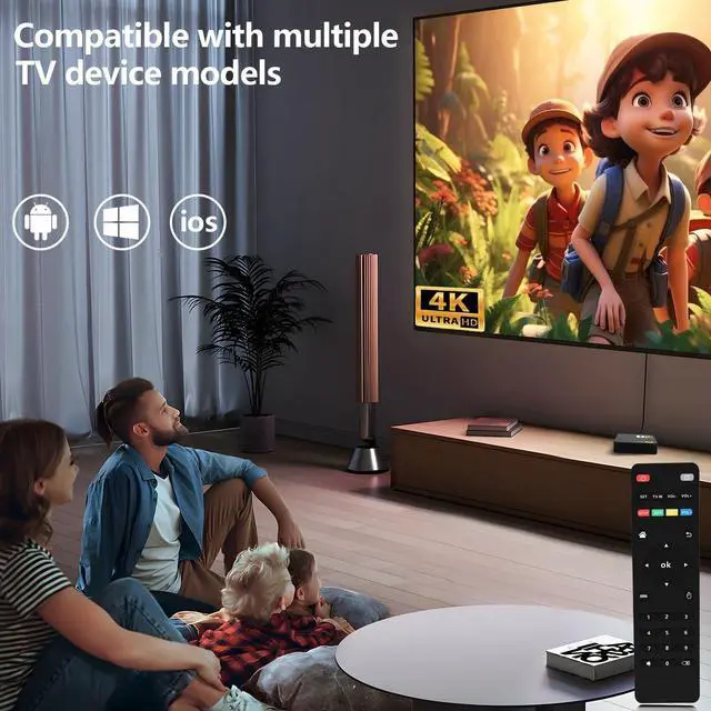 Alt view image 4 of 6 - YFDSPSM 4K+ | HD/4K/HDR Streaming Device Featuring Remote, TV Controls, Blazing Fast Wi-Fi & Premium HDMI  Quick & Easy Setup