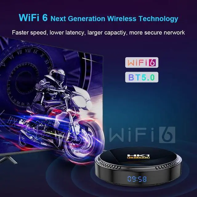 Alt view image 5 of 7 - Android Box, Android 12.0 TV Box with 4GB RAM 32GB ROM Allwinner H618 Quad-Core 64-bit Cortex-A53, Builtin 2.4GHz/5.0GHz WiFi6 Bluetooth 5.0+, Support H.265/3D/8K Ultra HD/HDMI 2.0 Smart TV Box