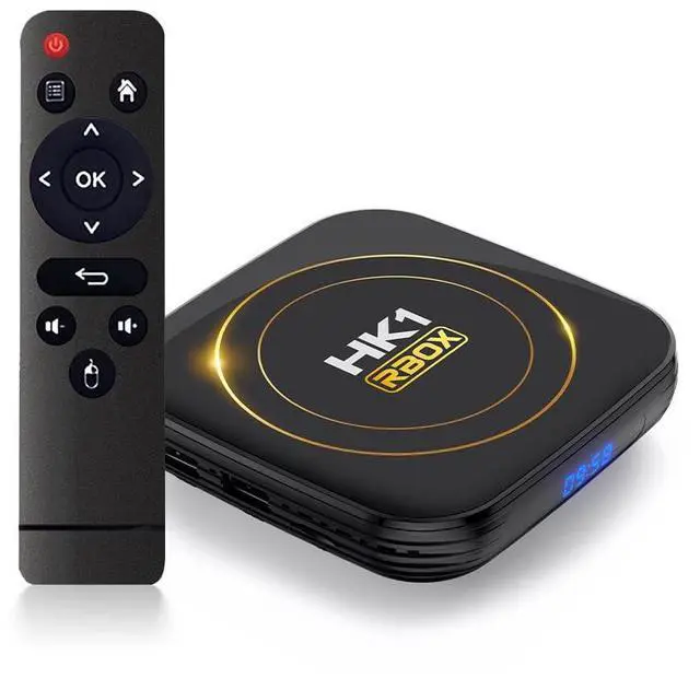 Main image of Android TV Box 4GB RAM 64GB ROM, Smart TV Box H618 Chipset, 4K, HDR10+, Wi-Fi 2.4/5.8GHz, Bluetooth 4.0, USB 2.0/3.0 100M Ethernet Android 12.0