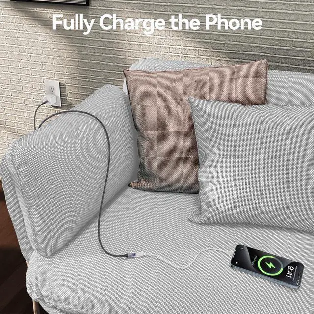 Alt view image 3 of 7 - USB C Extension Cable 15ft, USBC Type C Male to Female 5Gbps Data Transfer/100W Charging/4K@60Hz Display Cord Extender USB3.2 Gen2 for Laptop Tablet Mobile Phone and More