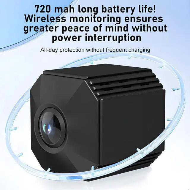 Alt view image 6 of 6 - 4K Ultra Hidden Camera, Nanny Cam Hidden Camera, Small Mini Camera, Secret Cameras for Spying,Longer Battery Life, Motion Detection Alerts, SD/Cloud Storage, Phone App Control & Real-Time Alerts