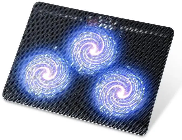 Main image of 12"-17" Slim Laptop Cooling Pad - USB Powered [3 Fans]