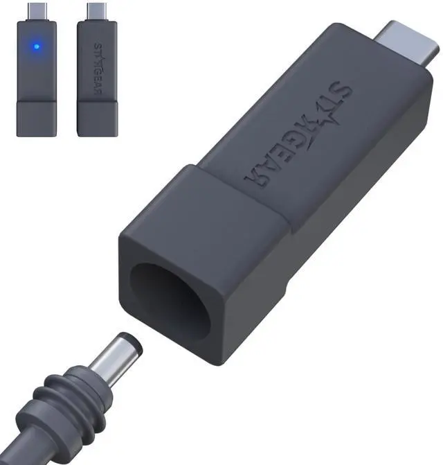 Main image of Starlink Mini Cable Adapter, USB C to DC Adapter Power Cable Adapter for Starlink Mini, USB C Male to DC Female for Power Cord Work with 20V/65W, 20V/100W, 28V/140W PD Power Source