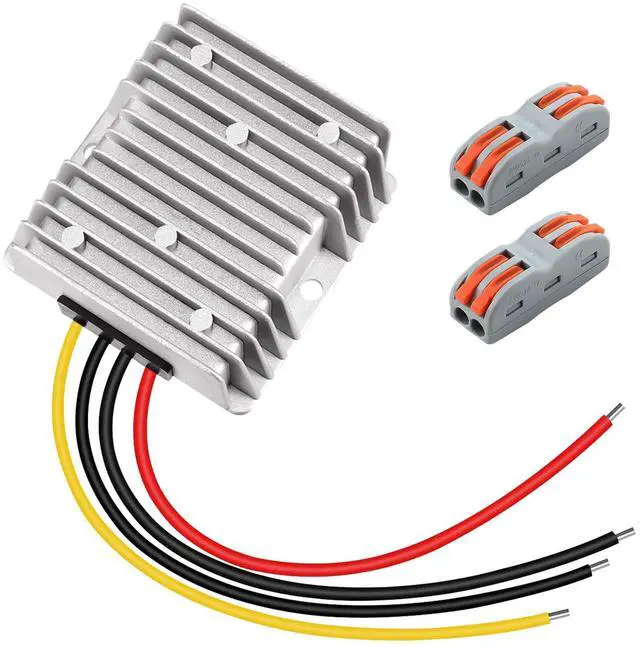 Main image of KEHIPI 12V to 24V Boost Converter 5A 120W DC 12V to 24V Step Up Converter Voltage Regulator Transformer for Golf Carts, Solar System, RV, LED Lights