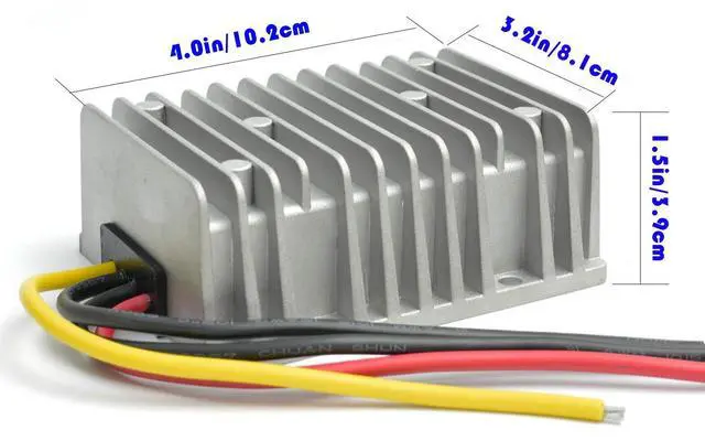 Alt view image 3 of 7 - MGGi Waterproof DC/DC Converter 12V Step Up to 24V, Boost Converter 20A 480W Voltage Regulator, Power Adapter Voltage Booster,Power Supply Module Boost Transformer for Car Truck Vehicle Boat