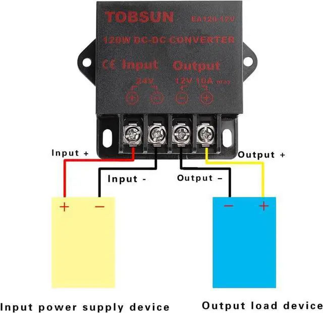 Alt view image 3 of 7 - KEHIPI DC 24V to DC 12V 10A 120W Step Down Buck Converter Voltage Regulator Reducer Power Converter Mini Module 12V Transformer