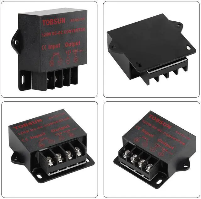 Alt view image 6 of 7 - KEHIPI DC 24V to DC 12V 10A 120W Step Down Buck Converter Voltage Regulator Reducer Power Converter Mini Module 12V Transformer