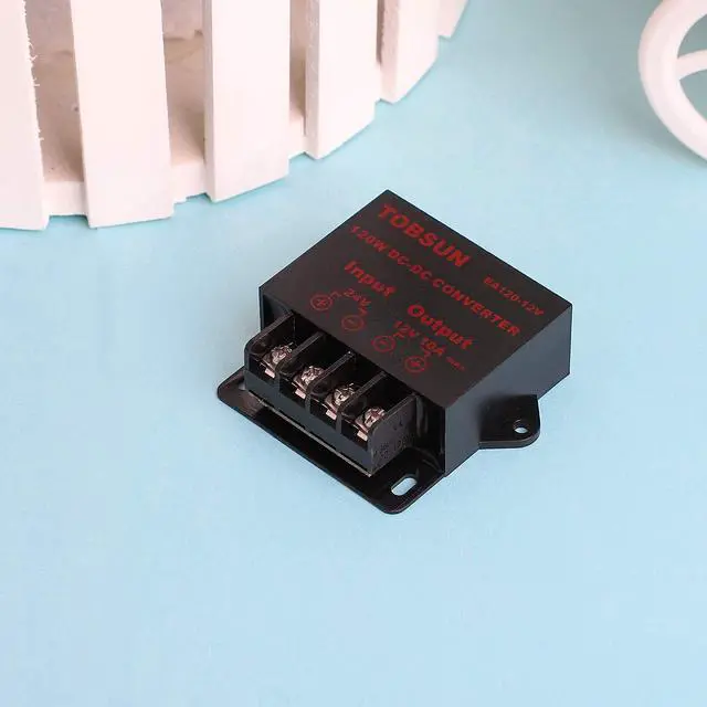 Alt view image 7 of 7 - KEHIPI DC 24V to DC 12V 10A 120W Step Down Buck Converter Voltage Regulator Reducer Power Converter Mini Module 12V Transformer