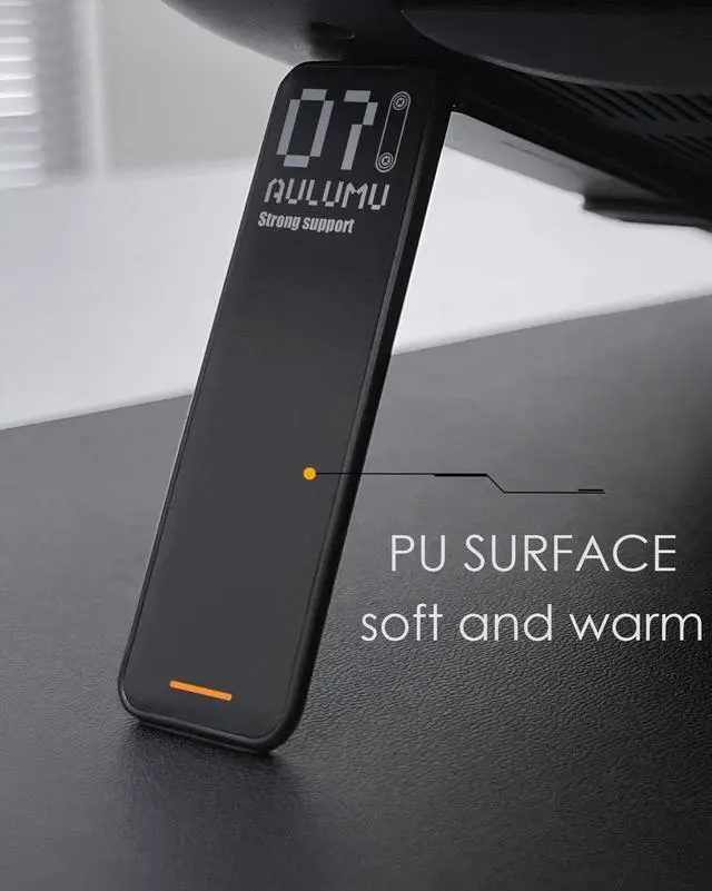 Alt view image 6 of 7 - Aulumu G07 Pop Up Leg Stands Laptop, Super Portable Cooling Laptop Stand, Ergonomic Laptop Riser Lift for Desk for MacBook, All Laptops, Tablets, 8-20'', Black