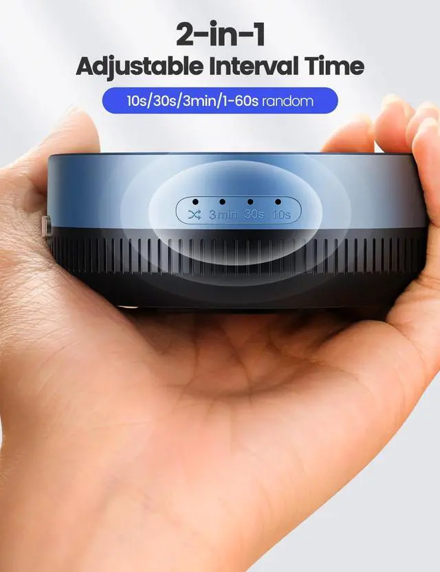 Alt view image 6 of 7 - Vaydeer Multiple Mouse Mover, W1 Mouse jigglerWireless Charger 2-in-1, Undetectable Shaker Wiggler Device, Automatic Phone Charging Pad, Quiet Mice Giggler Juggler to Keep PC Active